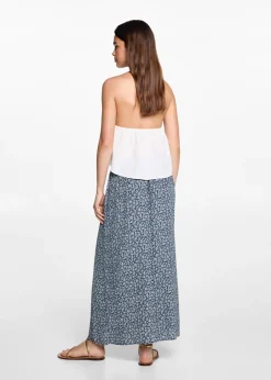 MANGO Spódnice*Spódnica midi w kwiaty