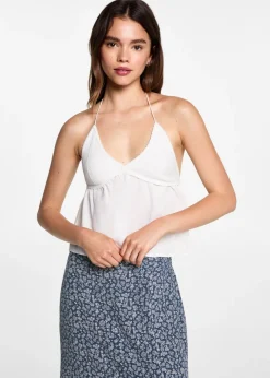 MANGO Spódnice*Spódnica midi w kwiaty