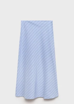 MANGO Spódnice*Spódnica midi w paski