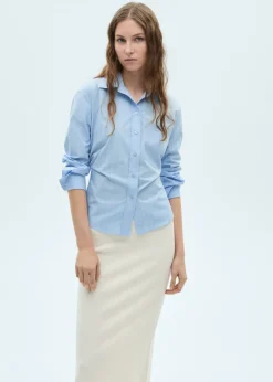 MANGO Spódnice*Spódnica midi z cienkiej dzianiny