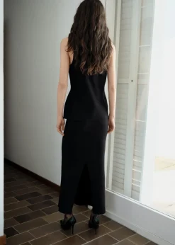 MANGO Spódnice*Spódnica midi z cienkiej dzianiny