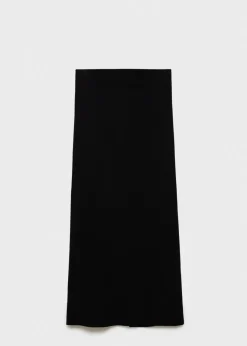 MANGO Spódnice*Spódnica midi z cienkiej dzianiny