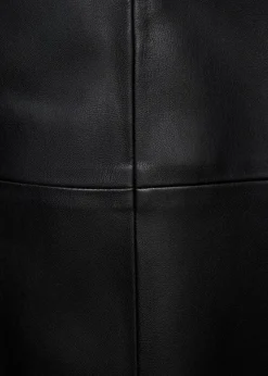 MANGO Spódnice*Spódnica midi z imitacji skóry