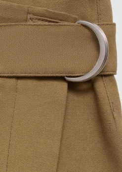 MANGO Spódnice*Spódnica midi z kieszeniami cargo