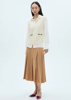 MANGO Spódnice*Spódnica midi z klinami