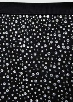 MANGO Spódnice*Spódnica midi ze strasem