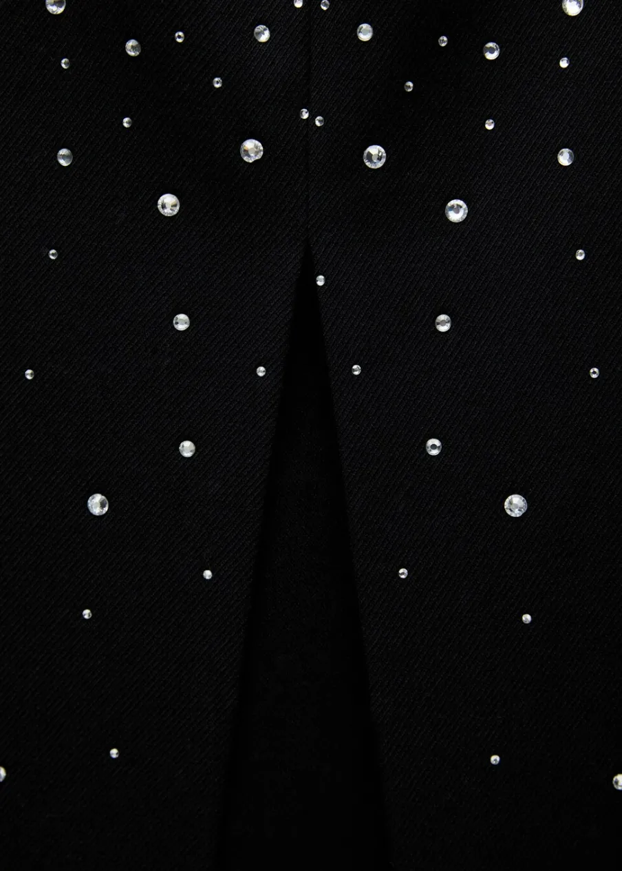 MANGO Spódnice*Spódnica midi ze strasem