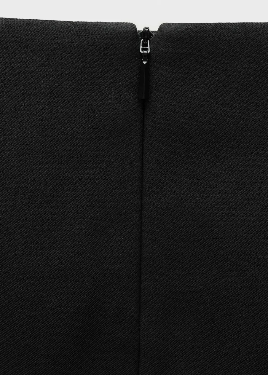 MANGO Spódnice*Spódnica mini z paskiem i rozcięciem