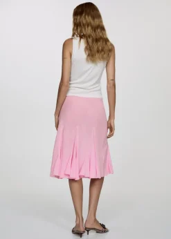 MANGO Spódnice*Spódnica o asymetrycznym kroju z falbankami
