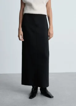 MANGO Spódnice*Spódnica o prostym kroju z rozcięciem
