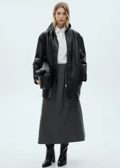 MANGO Spódnice*Spódnica o rozszerzanym kroju z fałdami