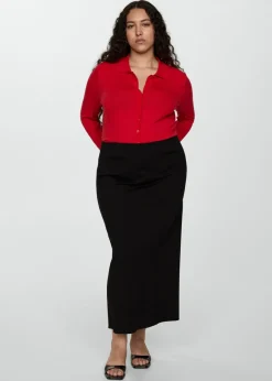 MANGO Spódnice*Spódnica ołówkowa długa