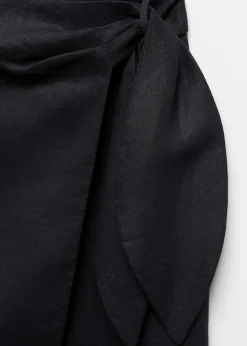 MANGO Spódnice*Spódnica pareo z lnu