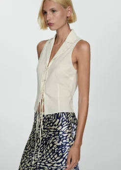 MANGO Spódnice*Spódnica satynowa ze wzorem