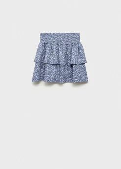 Dzieci MANGO Szorty I Spódnice*Spódnica w kwiaty z falbankami