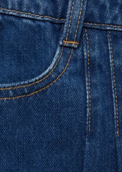 Dzieci MANGO Szorty I Spódnice*Spódnica z denimu z fałdami