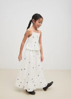 Dzieci MANGO Szorty I Spódnice*Spódnica z haftami