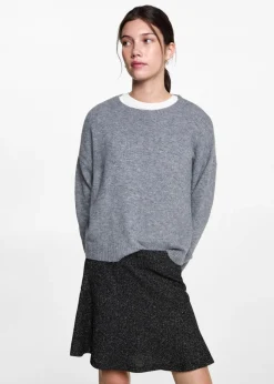 MANGO Spódnice*Spódnica z lureksu