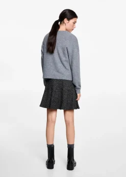 MANGO Spódnice*Spódnica z lureksu