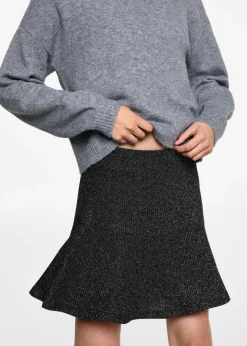 MANGO Spódnice*Spódnica z lureksu