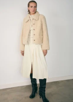 MANGO Spódnice*Spódnica z lyocellu z wiązaniem