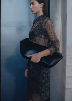 MANGO Spódnice*Spódnica z organzy ze zwierzęcym wzorem