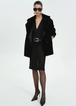 MANGO Spódnice*Spódnica z półprzezroczystej dzianiny