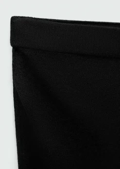 MANGO Spódnice*Spódnica z półprzezroczystej dzianiny