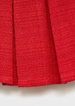 MANGO Spódnice*Spódnica z tweedu z zakładkami