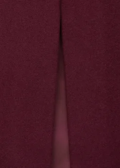 MANGO Spódnice*Spódnica z wełny z rozcięciem