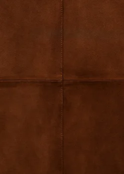 MANGO Spódnice|Skóra*Spódnica zamszowa z rozcięciem