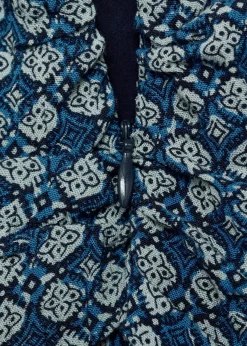 MANGO Spódnice*Spódnica ze wzorem i marszczeniem