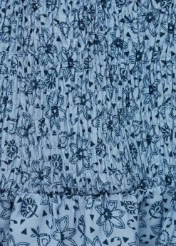 MANGO Spódnice*Spódnica ze wzorem i marszczeniem