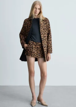 MANGO Spódnice*Spódnicospodenki w panterkę