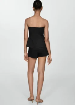 MANGO Krótkie Spodenki*Spódnicospodnie lniane