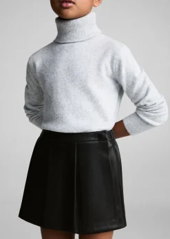 Dzieci MANGO Szorty I Spódnice*Spódnicospodnie z imitacji skóry