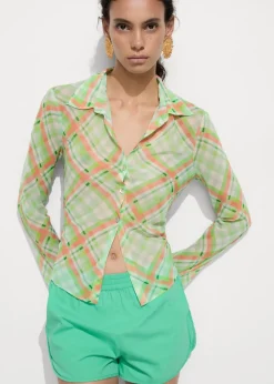 MANGO Krótkie Spodenki*Spodenki bawełniane z elastycznym pasem