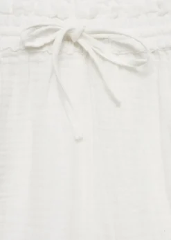 MANGO Krótkie Spodenki*Spodenki bawełniane z elastycznym pasem