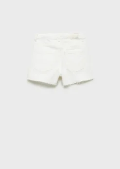 Dzieci MANGO Szorty I Spódnice*Spodenki dżinsowe z postrzępionymi nogawkami