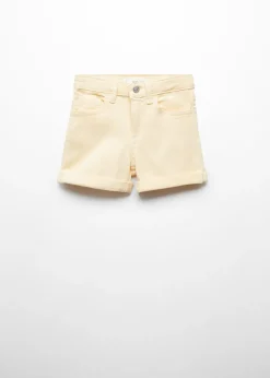 Dzieci MANGO Szorty I Spódnice*Spodenki dżinsowe z wywiniętymi nogawkami