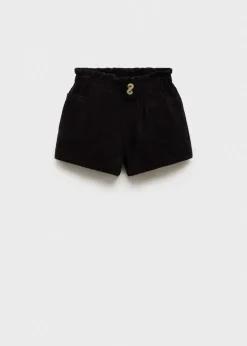 Dzieci MANGO Szorty I Spódnice*Spodenki sztruksowe paperbag