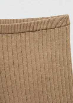 MANGO Piżamy|Piżamy*Spodenki z prążkowanej dzianiny