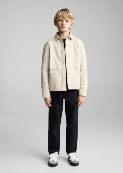 Dzieci MANGO Spodnie*Spodnie cargo