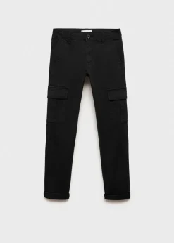 Dzieci MANGO Spodnie*Spodnie cargo straight fit