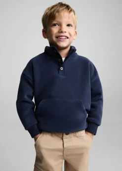 Dzieci MANGO Spodnie*Spodnie cargo z elastycznym pasem