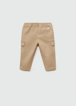 Dzieci MANGO Spodnie*Spodnie cargo z elastycznym pasem