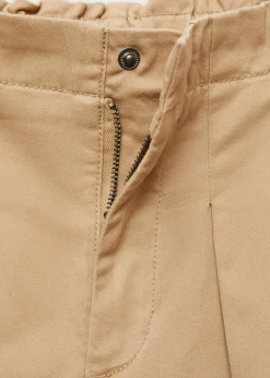 Dzieci MANGO Spodnie*Spodnie cargo z zaszewkami