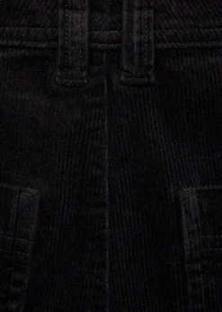 MANGO Dżinsy*Spodnie Catherin culotte ze sztruksu