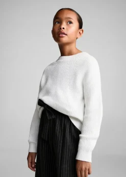 Dzieci MANGO Legginsy I Joggery*Spodnie culotte w paski