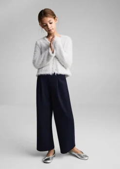 Dzieci MANGO Spodnie|Legginsy I Joggery*Spodnie culotte z zaszewkami